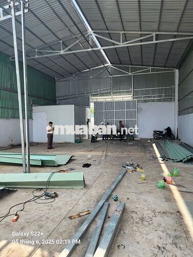 Cho thuê nhà xưởng 400m2 tại võ thị thừa phường an phú đông quận 12