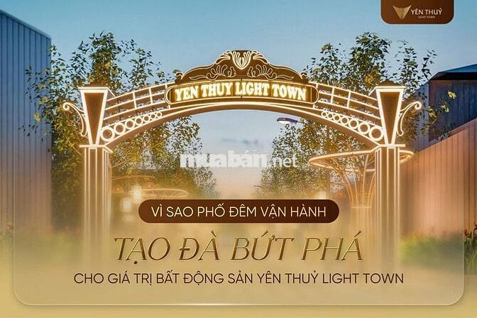 PHỐ ĐÊM KINH DOANH- ĐẤT NỀN FULL SỔ- NƠI ĐẦU TƯ CHIẾN LƯỢC KHÔN NGOAN
