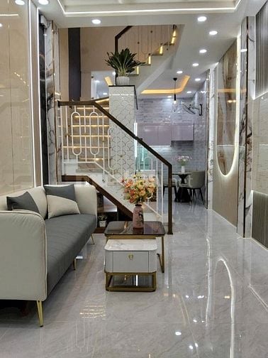 ⭐️Nhà 1 lầu đẹp CAO CẤP hẻm xe hơi Huỳnh Văn Nghệ, P15, Q.Tân Bình.