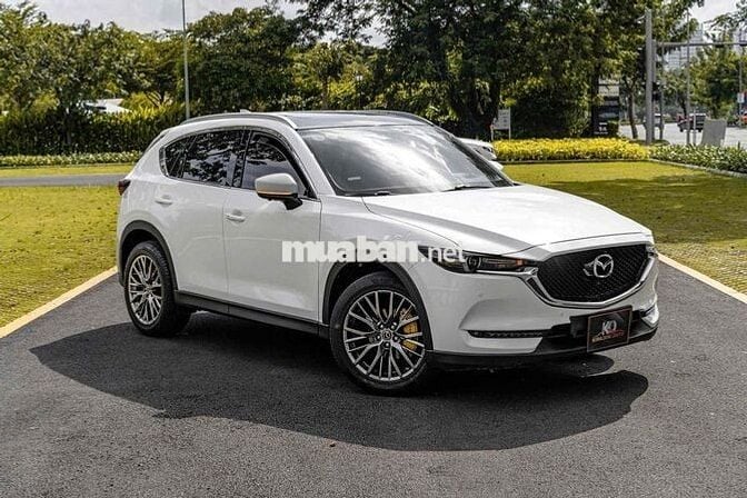 Mazda CX5 2.5 Premium Sx 2019 màu trắng sang trọng