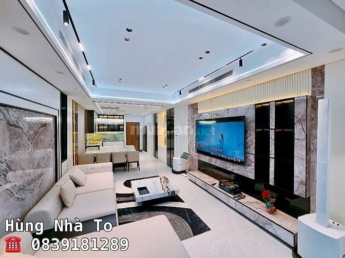 Phân Lô quân đội 918, Nhà 7 tầng thang máy Gara 3 oto dt 90m2 mt 5m