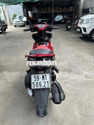 Honda Airblade 125 Fi màu đỏ đen đời 2013 bstp