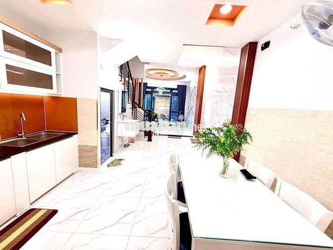 Phạm Văn Chiêu, Gò Vấp, 56m2, 4 tầng, hẻm xe hơi  giá 6.6 tỷ