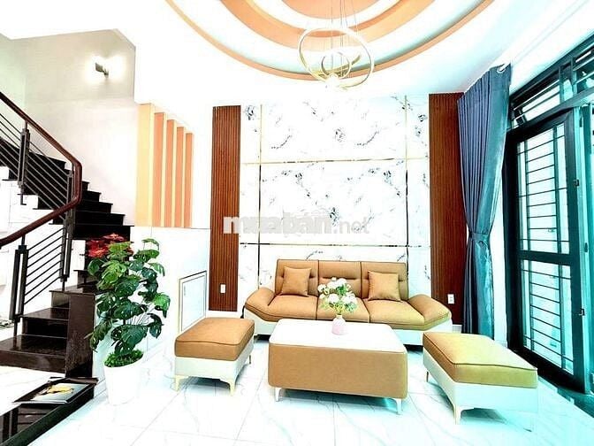 Phạm Văn Chiêu, Gò Vấp, 56m2, 4 tầng, hẻm xe hơi  giá 6.6 tỷ