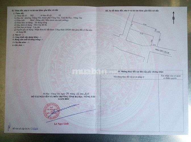 Bán nhà hai mặt hẻm, CÁCH LÊ LỢI MỘT ĐƯỜNG THẲNG 20m. 