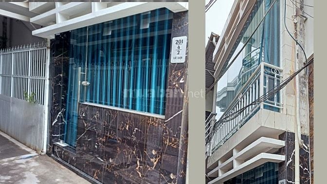 Bán nhà hai mặt hẻm, CÁCH LÊ LỢI MỘT ĐƯỜNG THẲNG 20m. 
