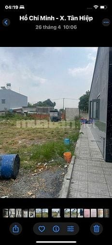 Cho thuê nhà cấp 4, Dương Công Khi, Hóc Môn 4x15m và 110m2 đất giá 7tr