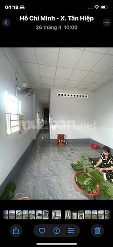Cho thuê nhà cấp 4, Dương Công Khi, Hóc Môn 4x15m và 110m2 đất giá 7tr