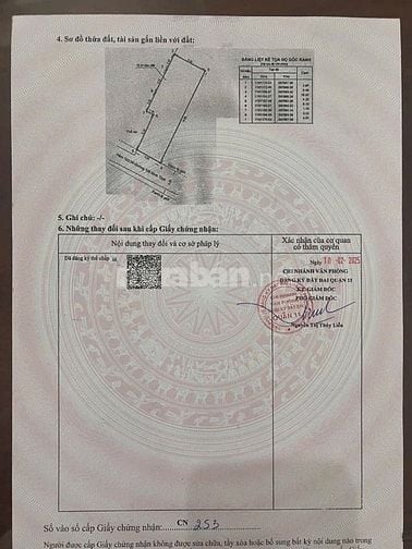 ** Đất [ 4x16m ] vuông vức . Giá 5,8 Tỷ ** 