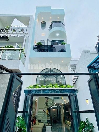 ⭐️Nhà 4 Lầu DT:3,6x18m tuyệt đẹp Cao cấp hẻm xe hơi Phạm Văn Chiêu, P9