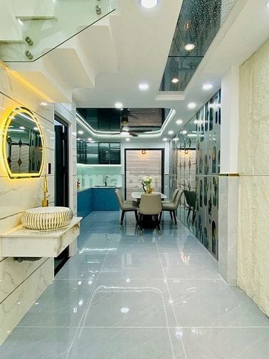 ⭐️Nhà 4 Lầu DT:3,6x18m tuyệt đẹp Cao cấp hẻm xe hơi Phạm Văn Chiêu, P9