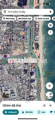 Bán lô đất MT Hồ Nghinh , sát Võ Văn Kiệt
