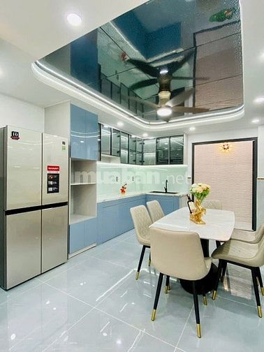 ⭐️Nhà 4 Lầu DT:3,6x18m tuyệt đẹp Cao cấp hẻm xe hơi Phạm Văn Chiêu, P9