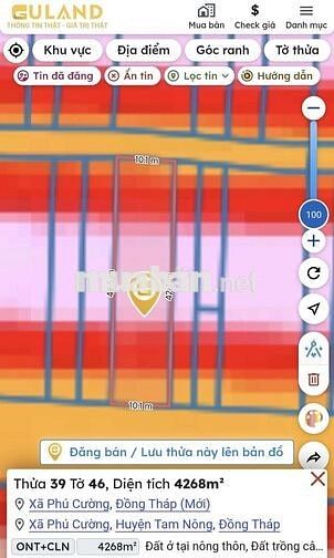 Bán đất có sẵn nhà trọ và dịch vụ cafe bida đang hoạt động ổn định