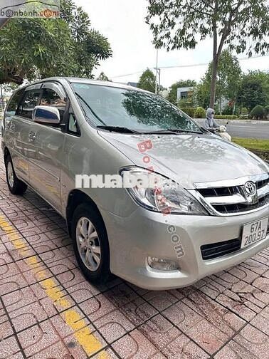 Toyota Innova 2008 G sạch đẹp không taxi