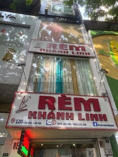 Bán nhà mặt phố 120 Cầu Giấy, địa điểm KD đắc địa, DT 20m2x4T+1 tum
