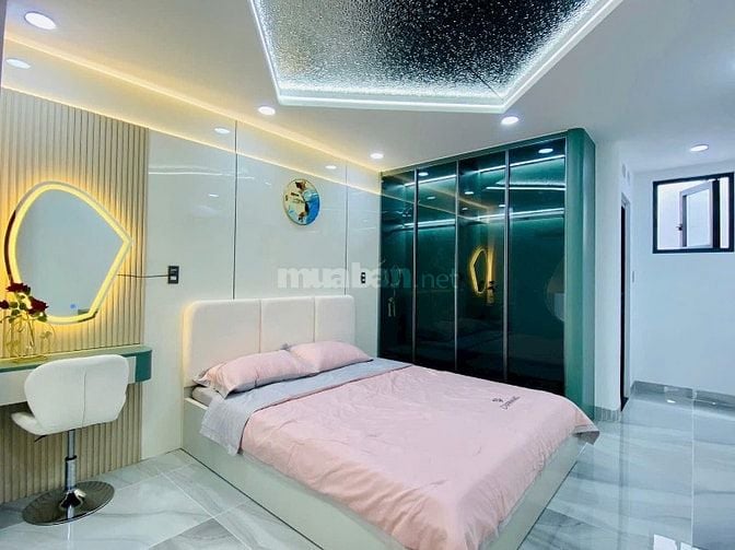 ⭐️Nhà 4 Lầu DT:3,6x18m tuyệt đẹp Cao cấp hẻm xe hơi Phạm Văn Chiêu, P9
