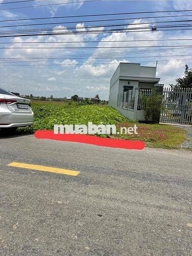 ĐẤT THỔ MẶT TIỀN TỈNH LỘ 833B, CÁCH TPHCM 30km,SÁT VÀNH ĐAI 4