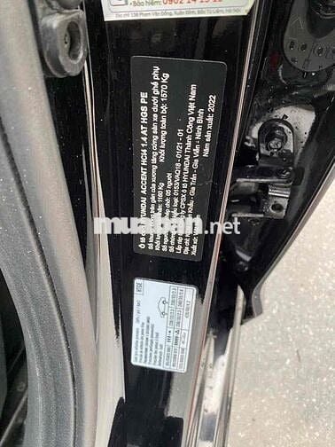 Hyundai Accent 2022 1.4 AT Đặc Biệt - 40000 km