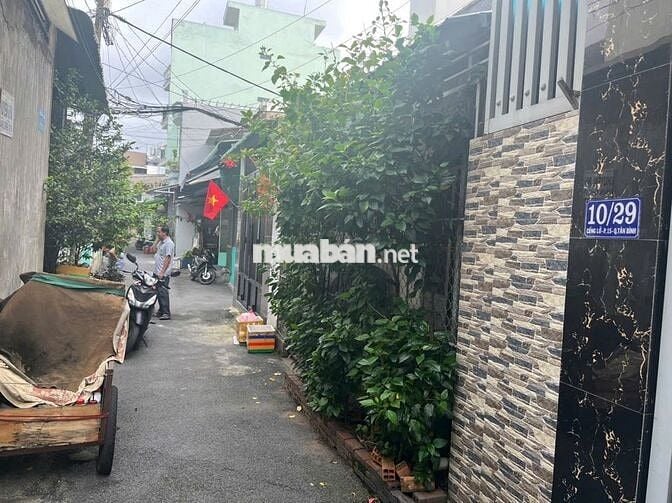 Cho thuê nhà cấp 4, 62m2 Trần thị Trọng, P15, tân bình 5.5 triệu
