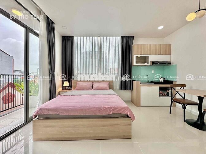 STUDIO 40M2 CÓ BAN CÔNG NGAY SÂN BAY - GẦN TRUNG TÂM