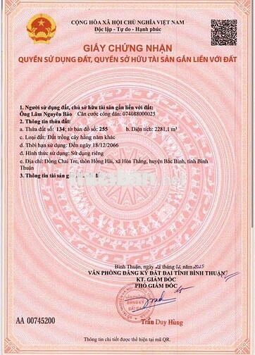 bán đất view biển hoà thắng mũi né giá chỉ 220k/1m2. sổ đỏ có sẵn
