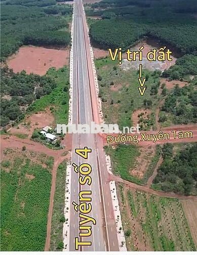 VIP cách ngã tư Xuyên Tâm - Tuyến 3 chỉ 300m. 598m2 thương lượng mạnh