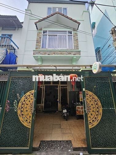 Nhà hẻm 3 mặt thoáng 180m2,  Tiện di chuyển Q.1-2-4