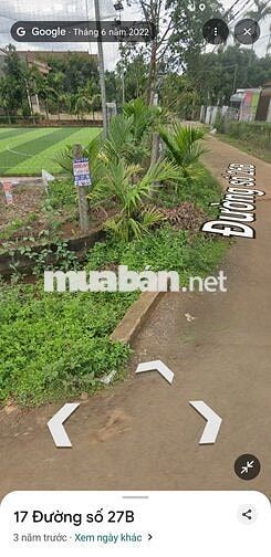 Đất 2MT (27B, 26B) có thổ cư T8 Hòa Thuận ( cũ )