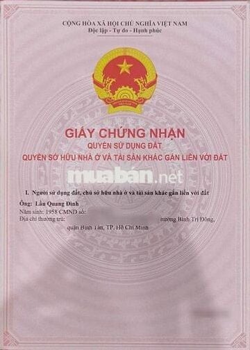 Đất Nền 100m2  Đường số 5 KDC Phước Đông, Cần Đước, Long An