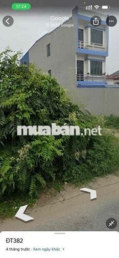 Bán đất mặt đường tỉnh 382 , đối diện bến xe Cống Tráng
