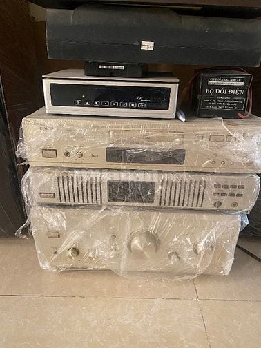 Can Bán loa jamo s608 - amly denon 2000