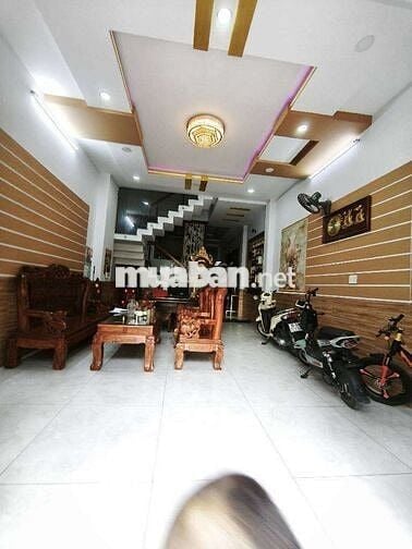 Bán Nhà 4 Tầng Lê Thi Riêng -P thới an -Q12-hẻm 12m -dt 4,5x14,2m2