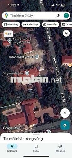 BÁN ĐẤT TRUNG TÂM PHƯỜNG. GIẢM MẠNH 200TR KHI CÔNG CHỨNG