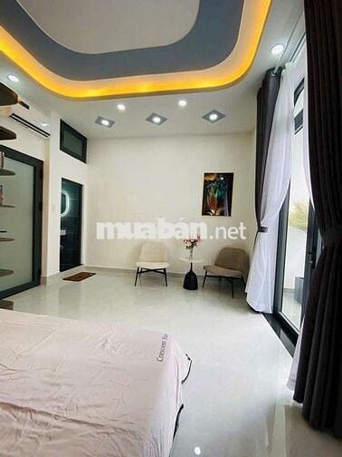 NHÀ ĐẸP MỚI KENG, HẺM 1 SẸC, TRỆT, 4 LẦU, 4PN, 5WC, KHU AN NINH