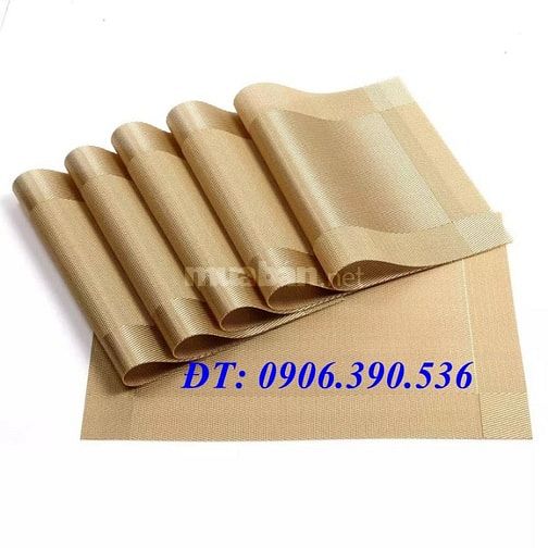 Chuyên phân phối sỉ & lẻ tấm lót bàn ăn,miếng lót ly chén dĩa các loại