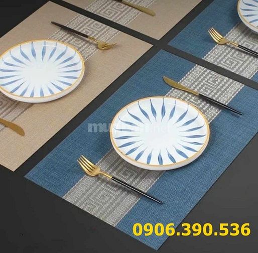 Chuyên phân phối sỉ & lẻ tấm lót bàn ăn,miếng lót ly chén dĩa các loại