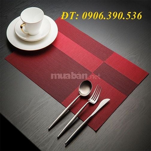 Chuyên phân phối sỉ & lẻ tấm lót bàn ăn,miếng lót ly chén dĩa các loại