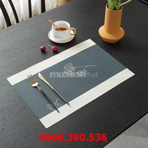 Chuyên phân phối sỉ & lẻ tấm lót bàn ăn,miếng lót ly chén dĩa các loại
