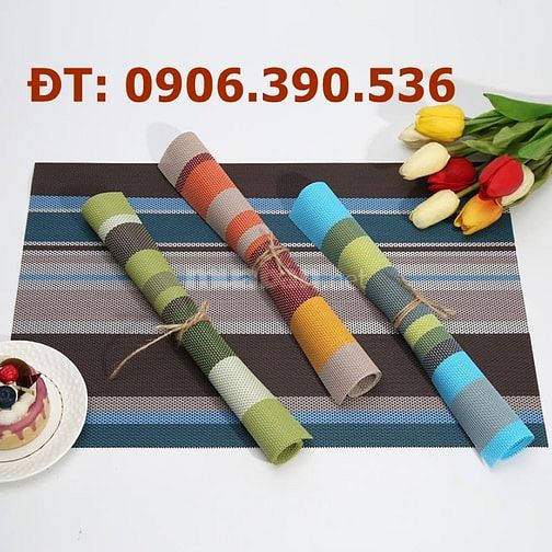Chuyên phân phối sỉ & lẻ tấm lót bàn ăn,miếng lót ly chén dĩa các loại