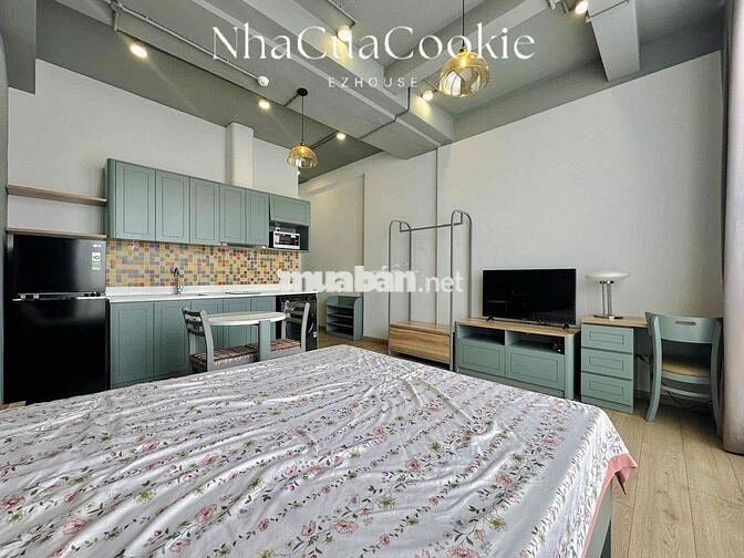 Trống sẳn phòng y hình full nội thất y hình nhà mới có ban công