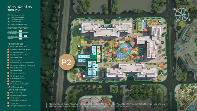 Bán căn shop khối  đế tóa pavilon2