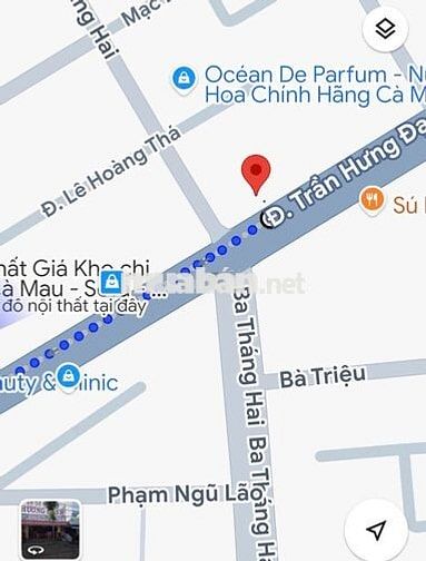 Bán nhà mặt tiền 9.8x17m đường Trần Hưng Đạo, P5, Cà Mau
