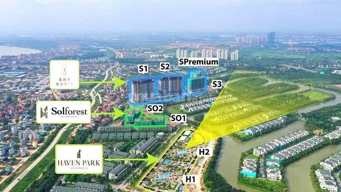 Bán căn hộ 3PN full đồ - Haven Park Residences, Ecopark LH0945255902