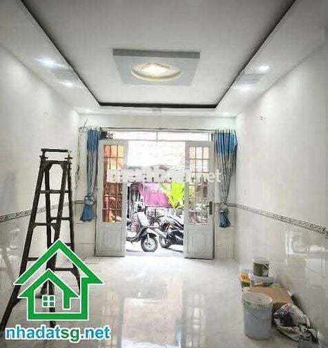 HẺM XE HƠI 4M THÔNG – NHÀ 3 TẦNG ĐẸP – VÀO Ở NGAY