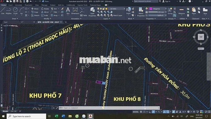 ĐẤT MT TRƯƠNG PHƯỚC PHAN - 6X25M - KINH DOANH MỌI NGÀNH NGHỀ 13TỶ500TR