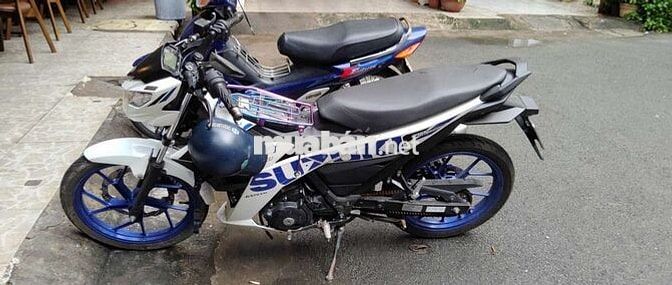 Suzuki raider F1500, Trắng Đen Xanh 2020