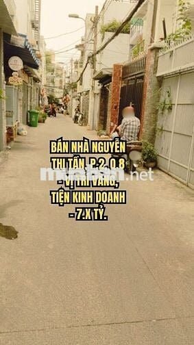 🏠 BÁN NHÀ NGUYỄN THỊ TẦN, P.2, Q.8 - VỊ TRÍ VÀNG, TIỆN KINH DOANH -