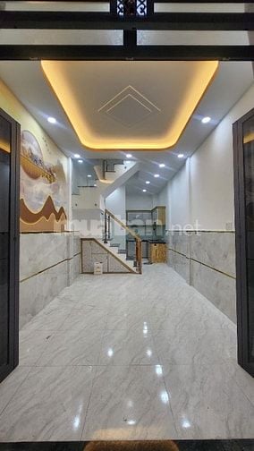 Nhà mới xây Tỉnh Lộ 10 sát chợ Bà Hom, cách Nhi Đồng TP 12'