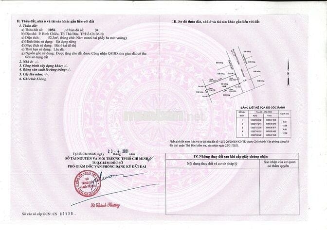 Chính chủ, Sau chợ đầu mối Thủ Đức